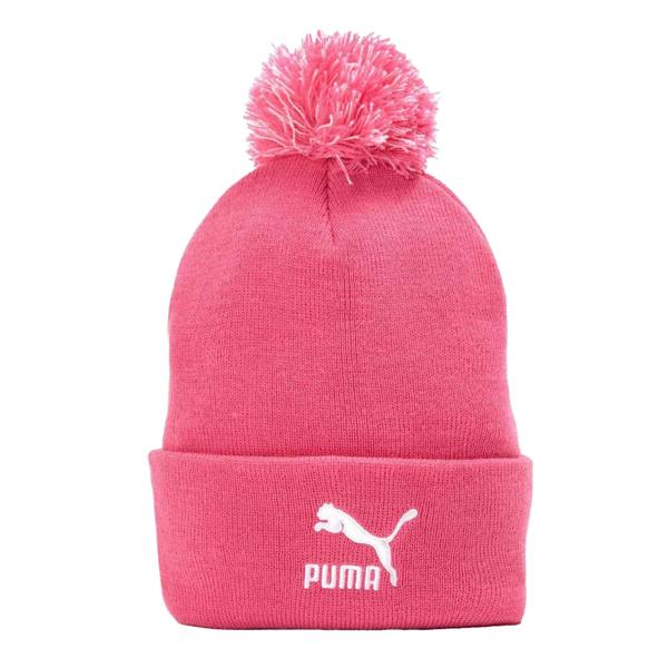 Puma Mens Core Pom Pom Knitted Beanie - Pink - 