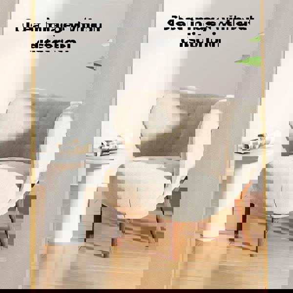 Levede 165cm Full Length Free Standing Floor Mirror Arched Decor Golden Frame