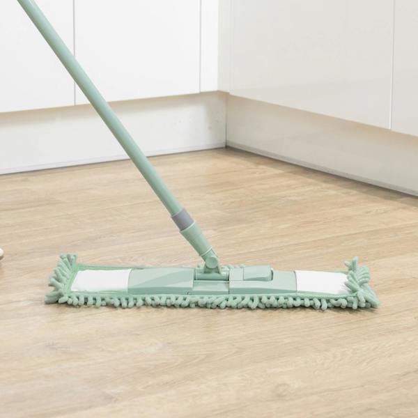 JVL Extendable Chenille Mop - Green