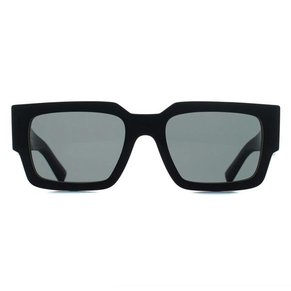Prada Sunglasses PRB17S 16K08Z Black/Talc Dark Grey
