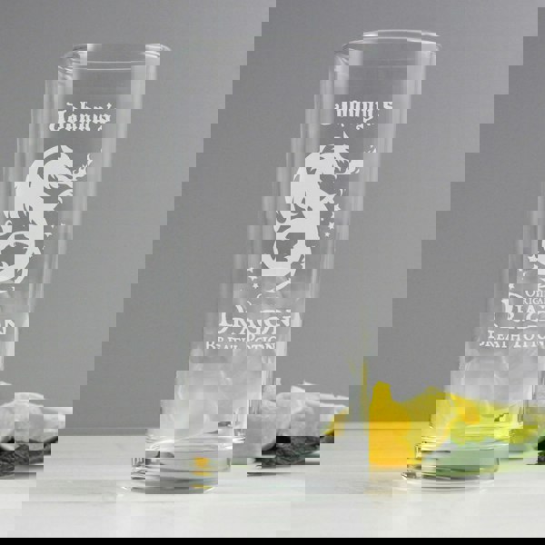 Personalised Memento Company Personalised Dragon Breath Potion Hi Ball Glass