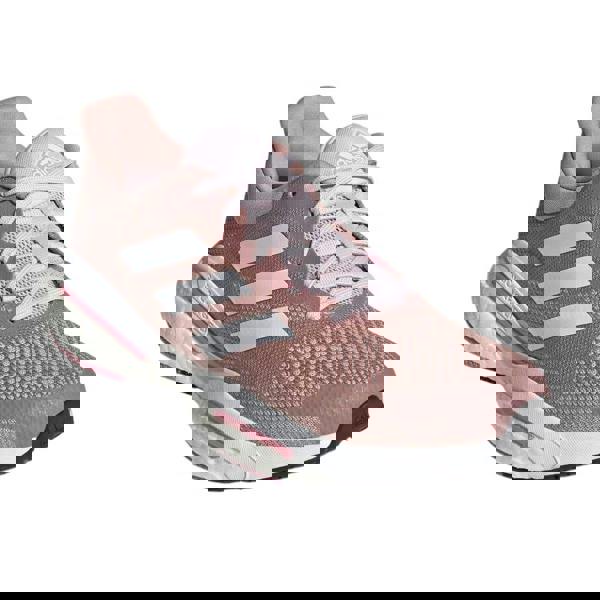 Adidas Womens/Ladies Solarglide 5 Running Trainers - Pink/White - 