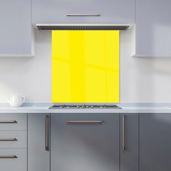Warren Reed - Designer Sunshine Yellow Kitchen Splashback