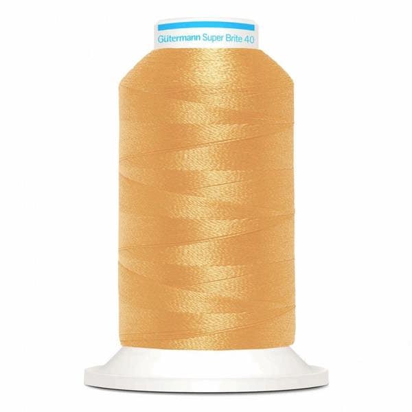 Gutermann Super Brite Polyester 40 Embroidery Thread 1000m Polyester Thread Suitable For Embroidery