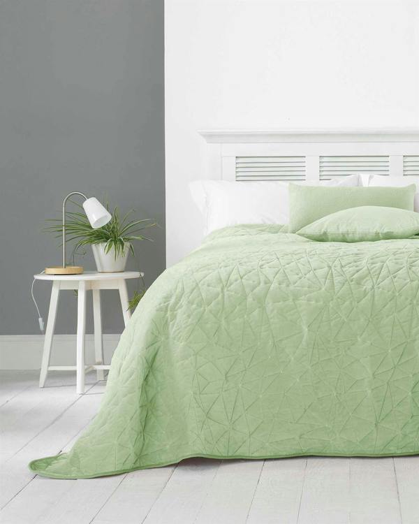 Alexa SAGE Green Bedspread 240x260cm