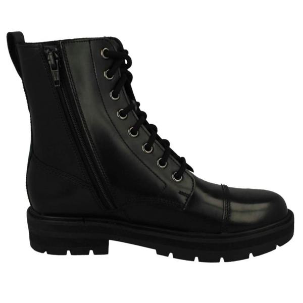 Clarks Girls Clarks Biker Style Ankle Boots Prague Cap