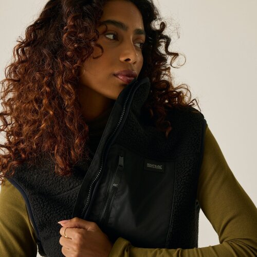 Regatta Womens Borg Longline Body Warmer - Black