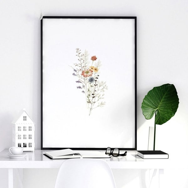 Botanical Framed Prints | Set of 3 wall art prints