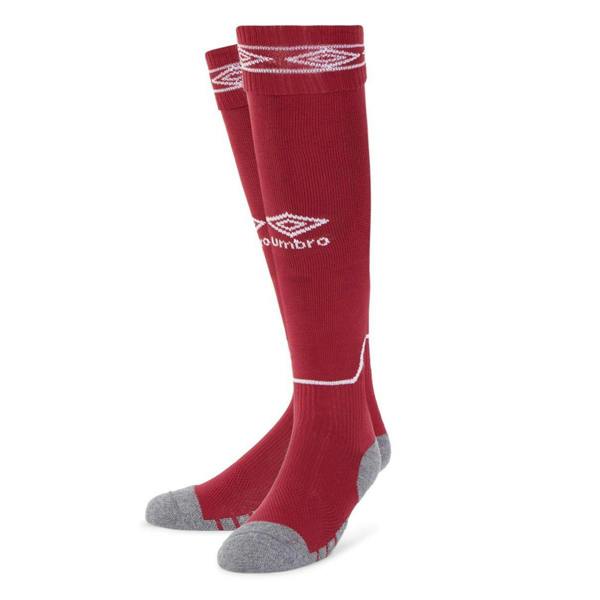 Umbro Diamond Football Socks - New Claret/White - 