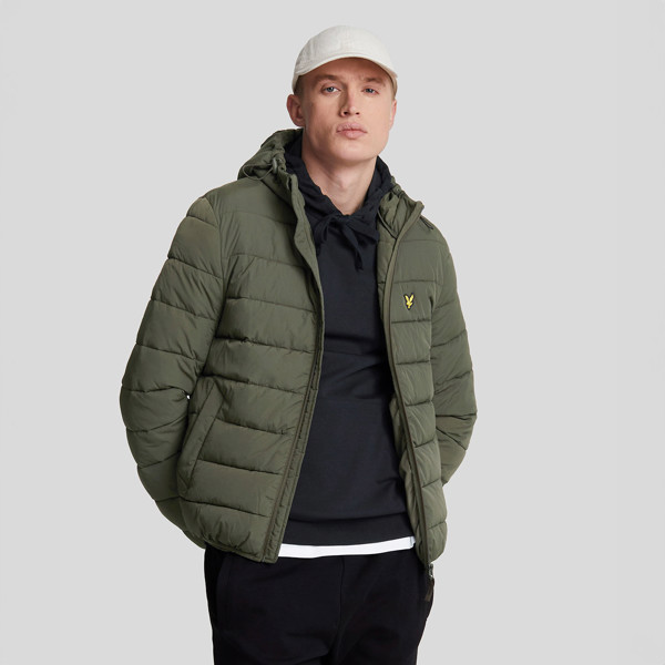 Lyle & Scott Lightweight Puffer Jacket - Green