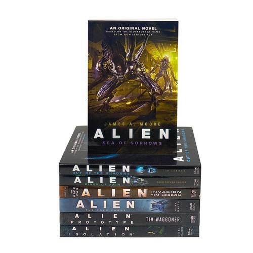 Alien Series 7 Book Set Out of the Shadows, Sea of Soccows, River of Pain, Invasion & more