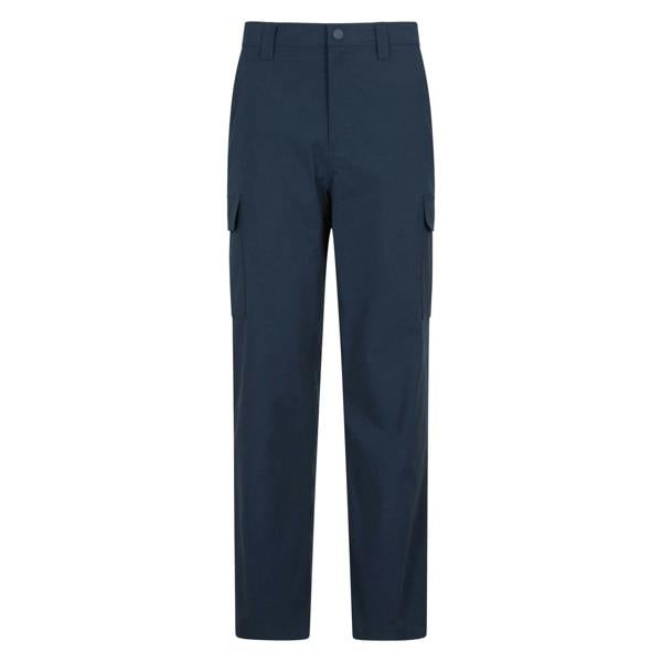Mountain Warehouse Mens Delta Stretch Cargo Trousers - Navy