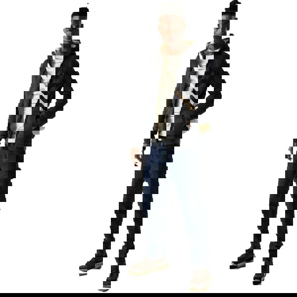 Regatta Mens Naddle Fleece Full Zip Hoodie - Black - 