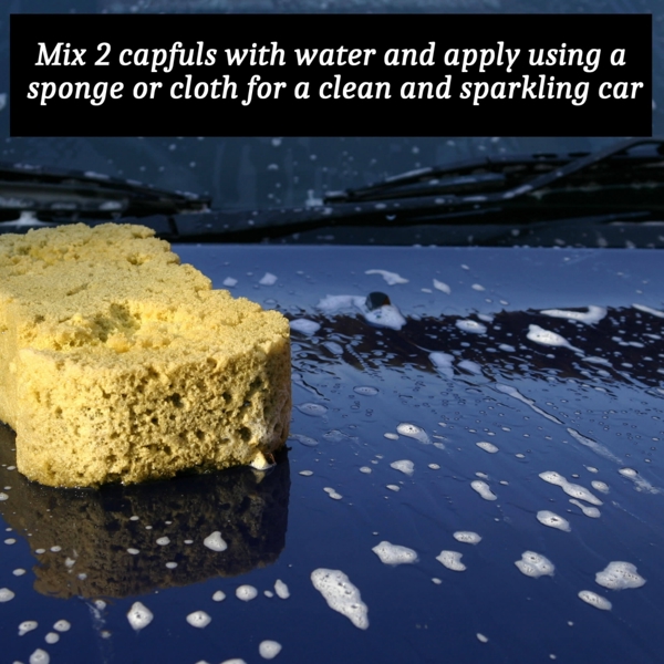 Homefront Wash and Wax Car Shampoo - Deeply Cleans to Remove Dirt & Grime - Leaves A Streak-Free Shine 10L