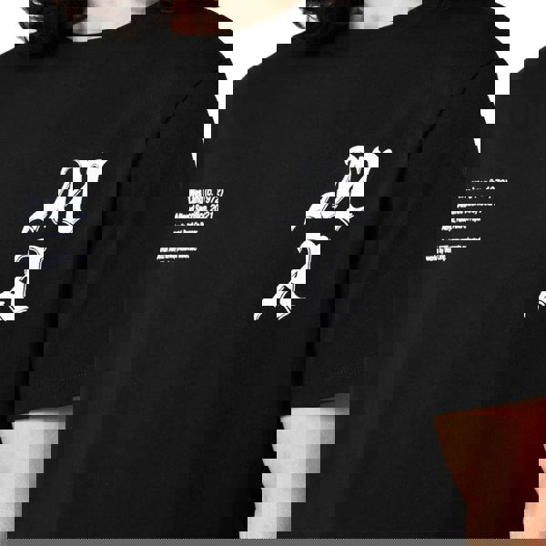 Amiri Wes Lang Checker Skull T Shirt Black