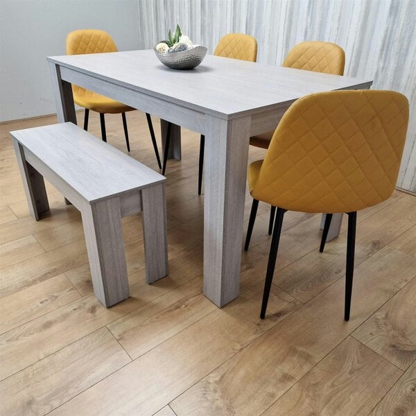 Kosy Koala Dining Table Set with 4 Chairs Dining Room, Kitchen table set of 4, and Bench
