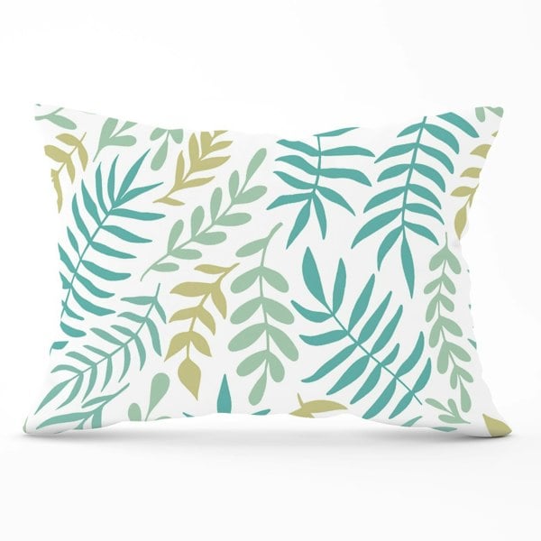 Warren Reed Multicolor Leafs And Branches Cushions