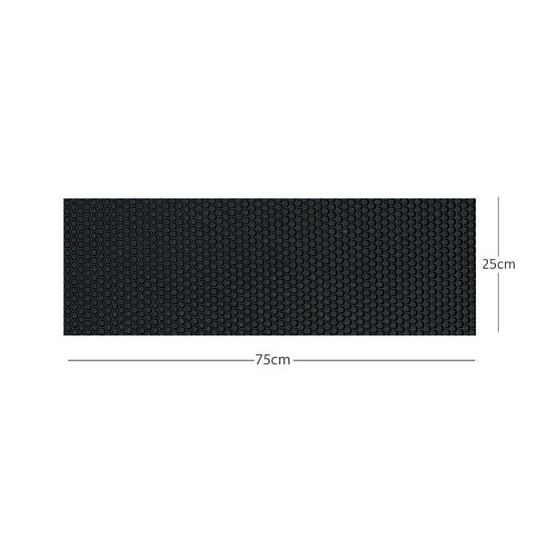 Nicoman Hexagon Pattern Step Mat - Black