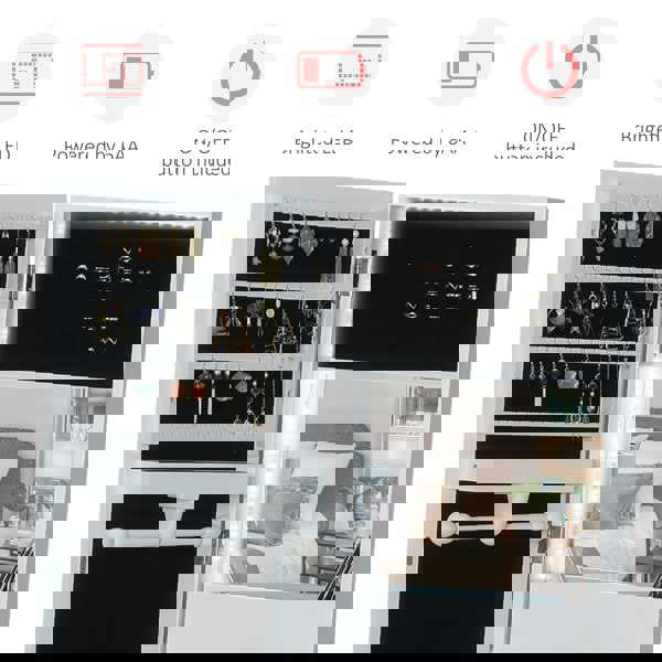 Floor-standing Jewelry Cabinet