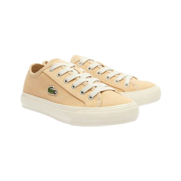 Lacoste Mens Backcourt Trainers - Brown