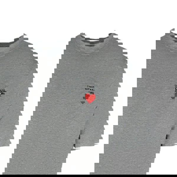 Moschino Love Moschino Small Logo Grey T-Shirt