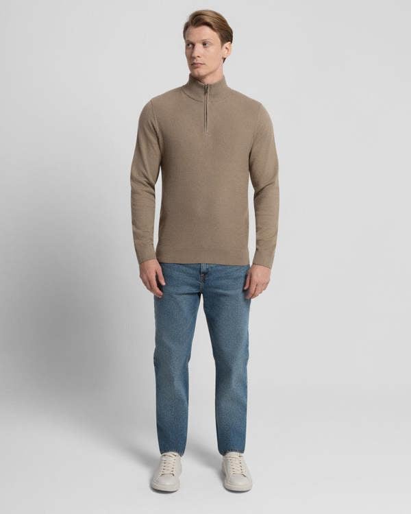 Steel & Jelly Knitted 1/4 Zip Jumper
