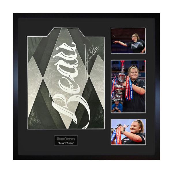 Beau Greaves Signed Match Issued Shirt Elite Frame