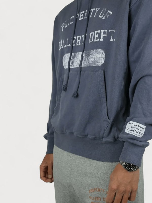Gallery Dept. Property Of Hoodie Vintage Washed Navy - Supplied FashionGallery Dept.