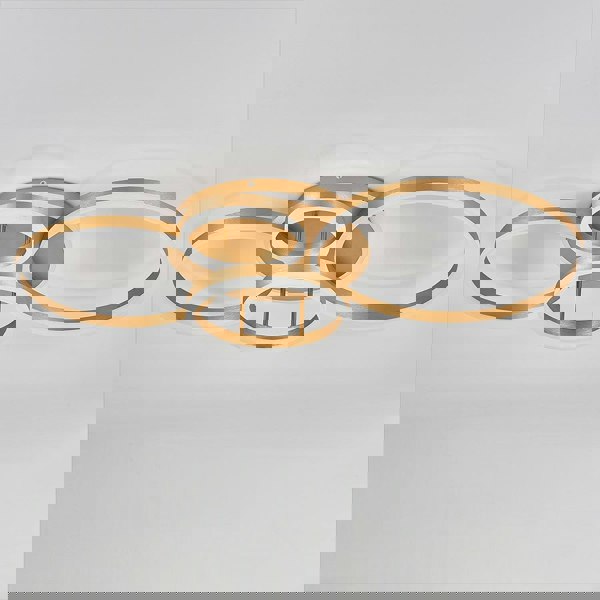 2/3.5 ft Circles Ceiling Light with LED Dimmable/Non-Dimmable Ceiling Lights Living and Home 