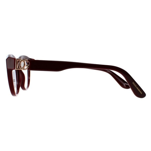 Dolce & Gabbana Glasses Frames DG3342 3091 Bordeaux Women 55mm