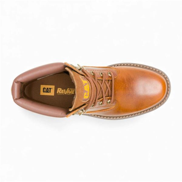Caterpillar CAT (Caterpillar) Colorado 2.0 Yam Tan Leather Hiking Ankle Boots