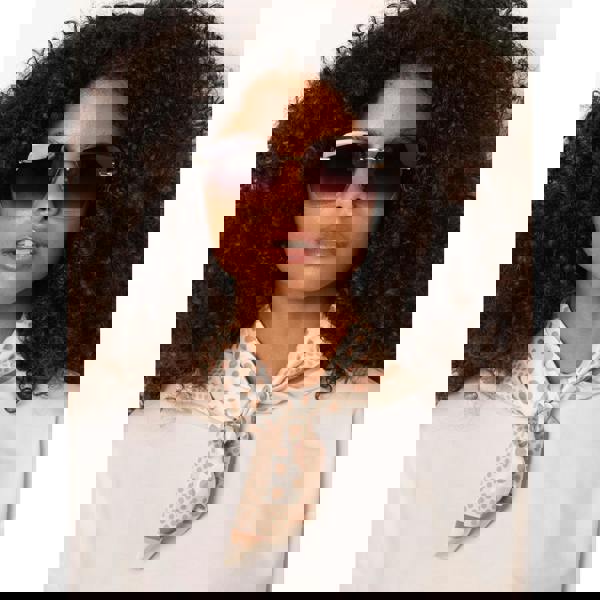 Blue Vanilla Frameless Oversized Sunglasses