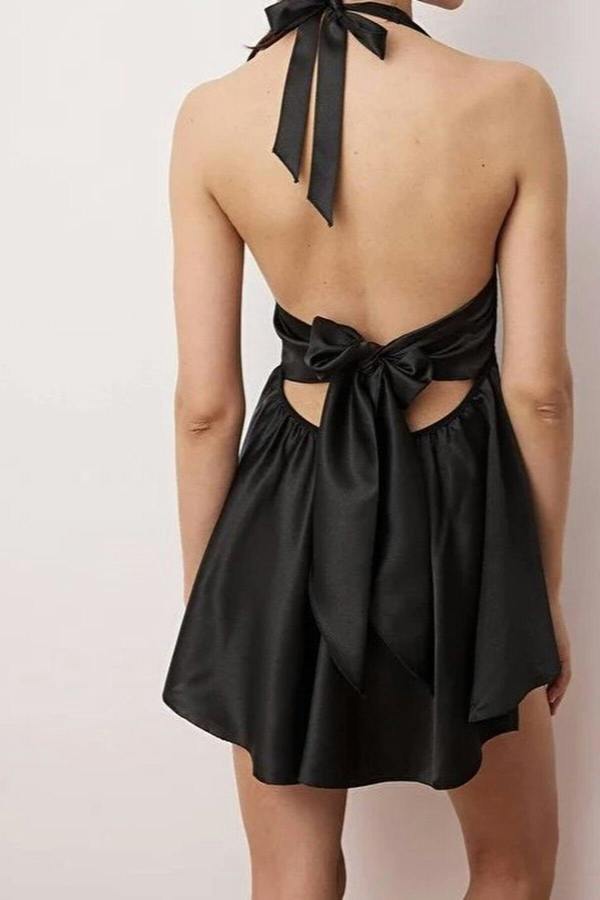 WOVCOR Lace Detail Satin Woven Nightdress