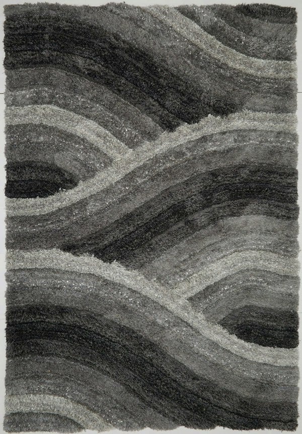 DS Living ULTRA PLUSH WAVE CHARCOAL