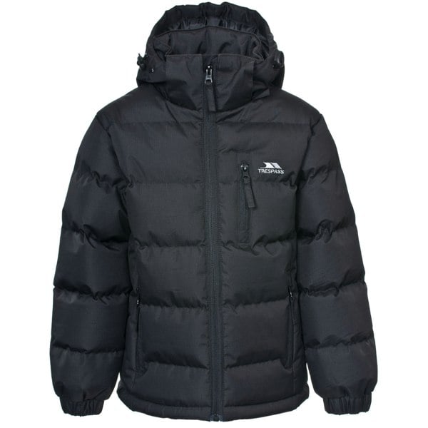 Trespass Kids Boys Tuff Padded Winter Jacket - Black