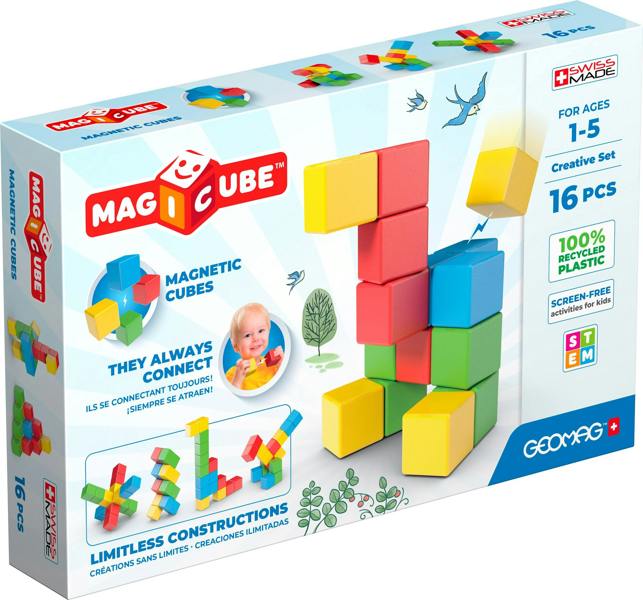 Geomag Magicube Recycled Creative Set 16 Pieces