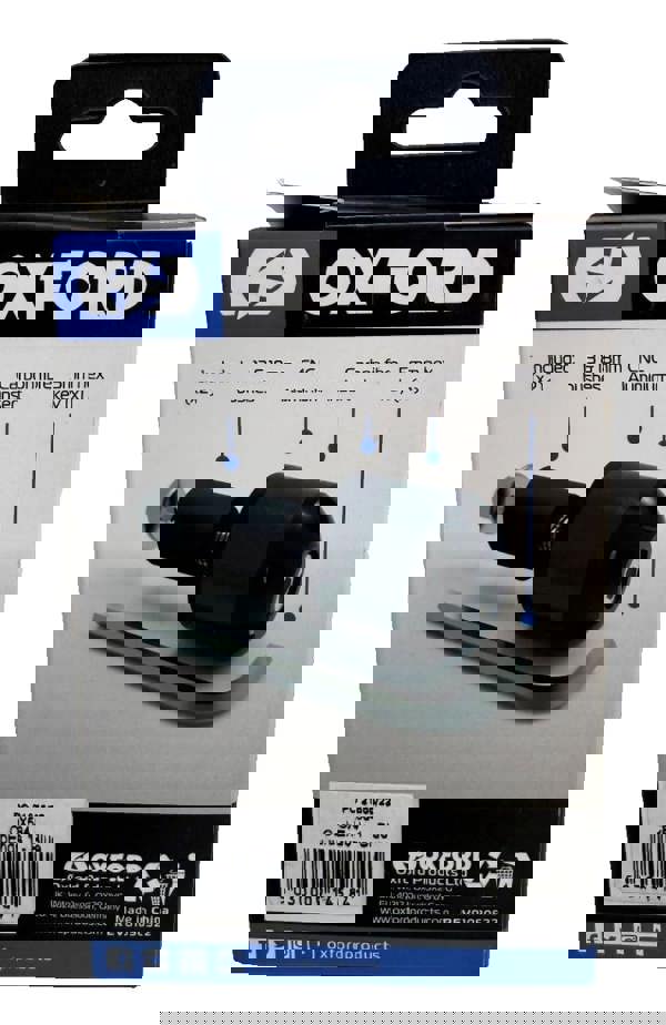 Oxford CarbEnds 1 Colourways Gold, Blue, Red, Silver