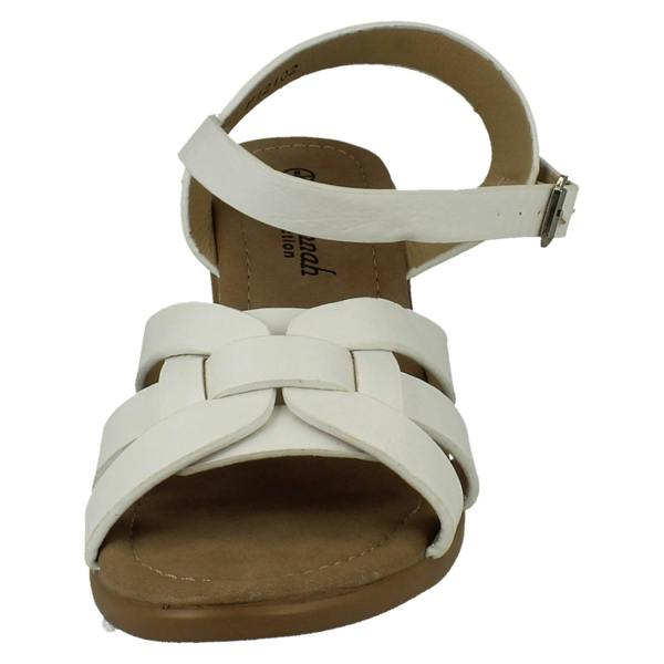 Savannah Ladies Savannah Buckle Fastening Heeled Summer Sandals F12102