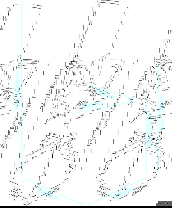 Dorel Home Brooklyn office chair in black