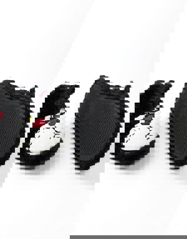 Disney Womens Black Cinderella Mule Slippers