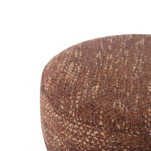 Furniture Edit Claire Sedona Brown Knubby Stool