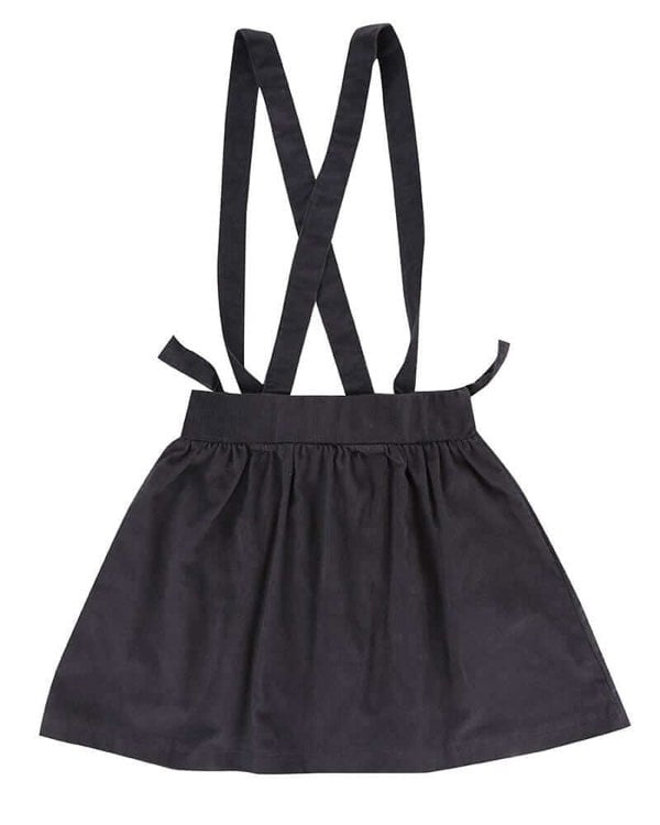 organic cotton Black Corduroy Bracer Skirt - image 3