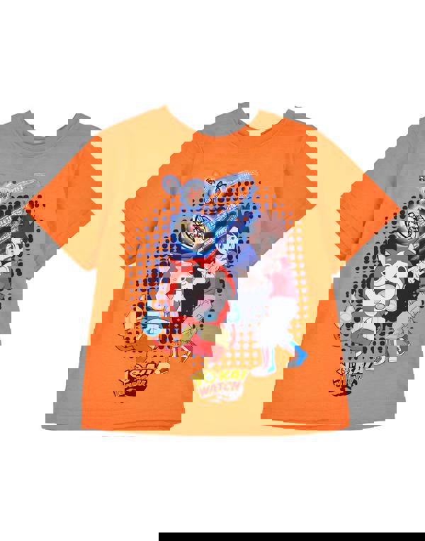 Yo Kai Watch Boys Orange Short Sleeve Short Leg Pyjama Set