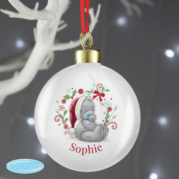 Personalised Memento Company Personalised Me To You Christmas Bauble