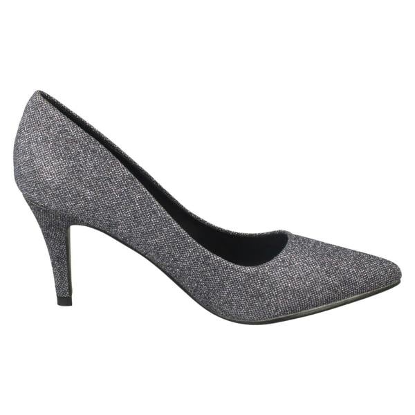 Anne Michelle Ladies Anne Michelle Mid Heel Court Shoes