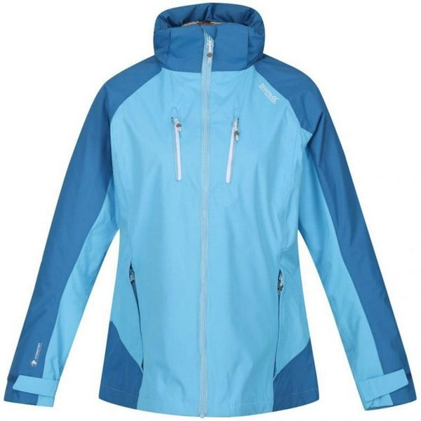 Regatta Women's Calderdale IV Waterproof Jacket - Ethereal/Vallarta Blue