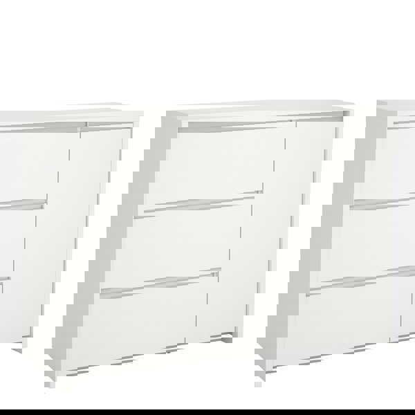 Furniture To Go Next Sideboard with 1 Door and 3 Drawers White