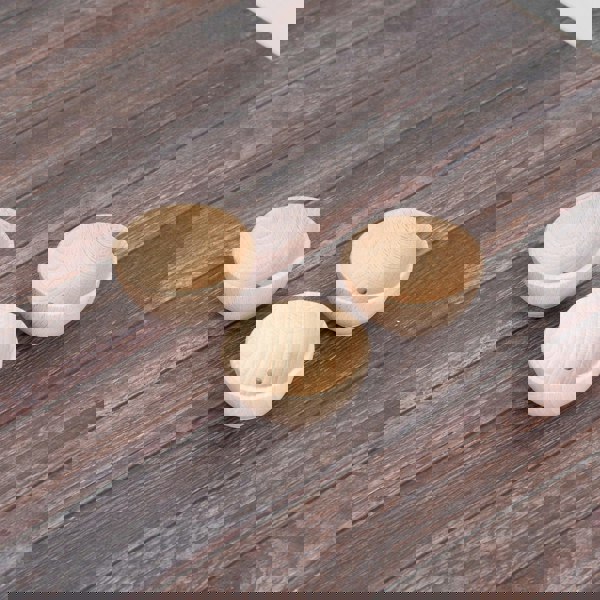 tickit Natural Wooden Bowls