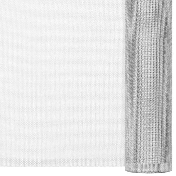 Berkfield Mesh Screen Aluminium 112X500 cm Silver