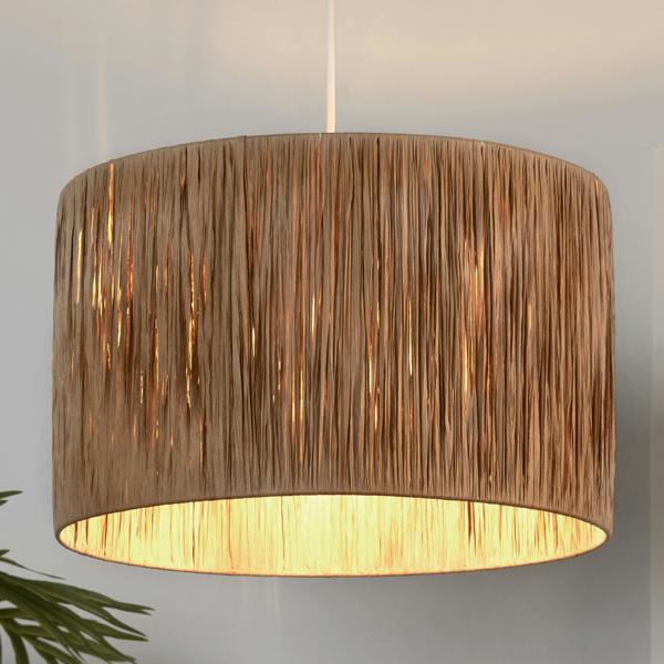 RAFFIA EASY FIT 35CM SHADE NATURAL